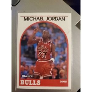 1990 Michael Jordan Hoops Basketball Card GOAT